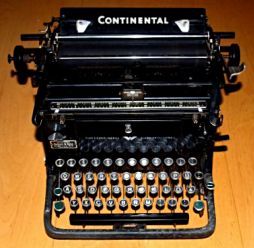 Old typewriter